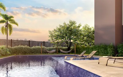 Piscina Adulto e Infantil do Residencial Caminhos do Jaçanã